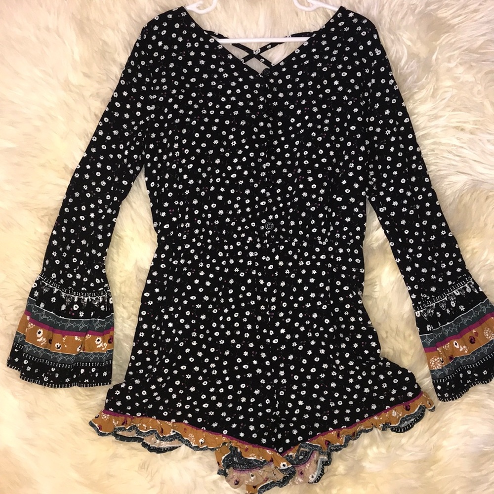 Boho Chic jumpsuit “Art Class”